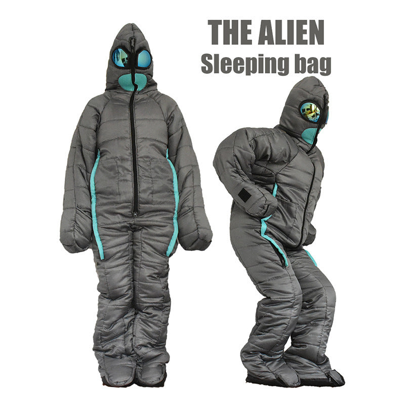 Alien Walking,Stay Warm on the Move Sleeping Bag Be Up For Life