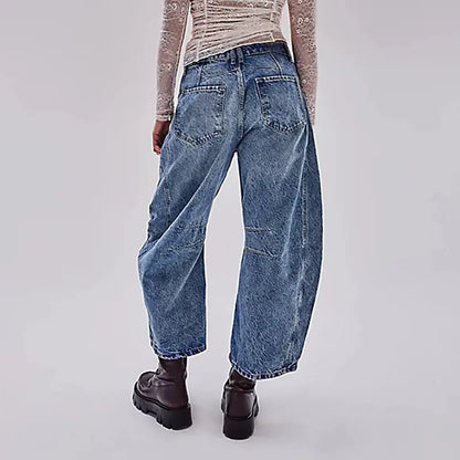 Wide-leg Jeans - BEUPFORLIFE.com