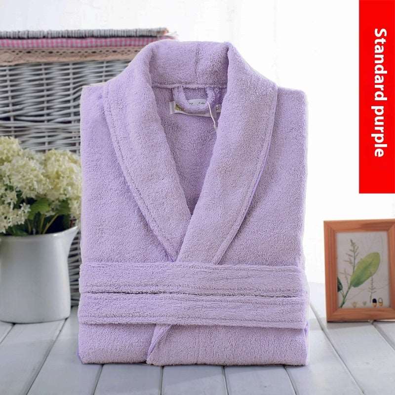 Cotton Bathrobe Be Up For Life