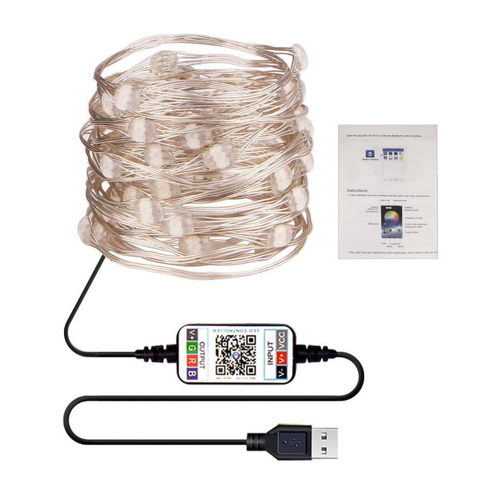 USB Smart Bluetooth Led Copper Wire String - BEUPFORLIFE.com