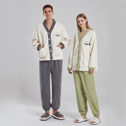 Couple - Fleece Pajamas BEUPFORLIFE.com