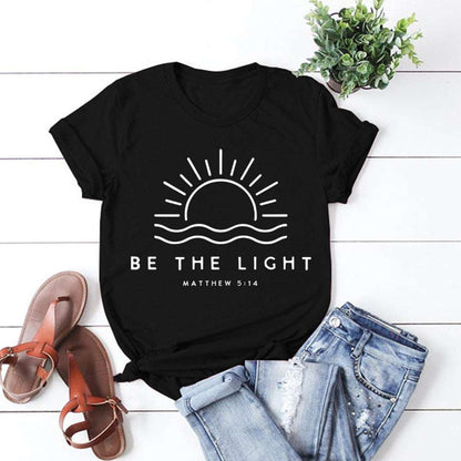 Be The Light T-shirt - BEUPFORLIFE.com